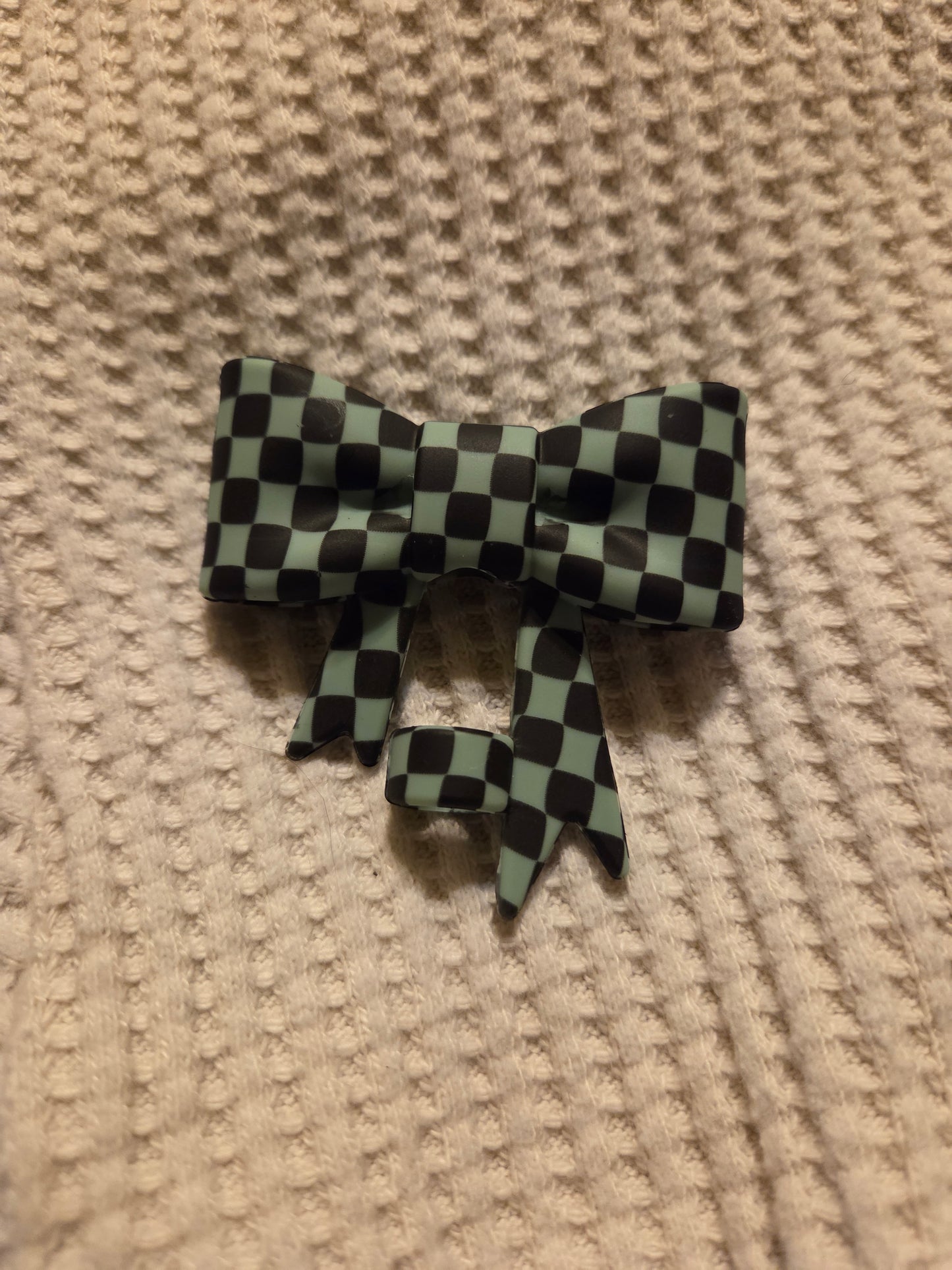 3D Bow Straw Toppers