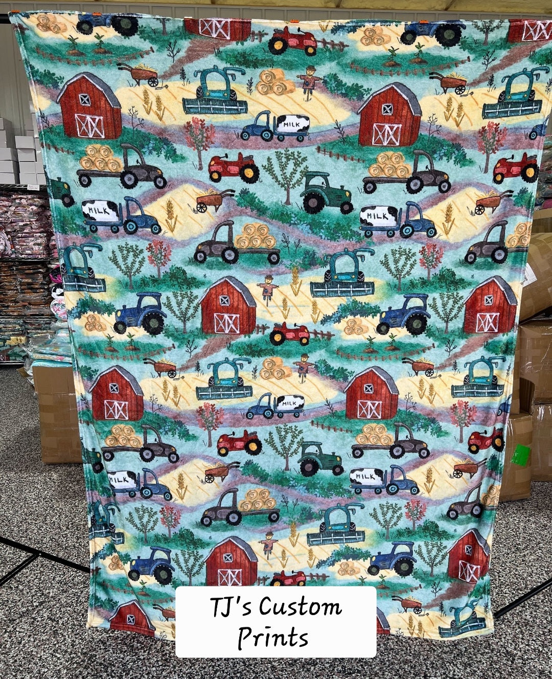 Oversized 60x80" Fuzzy Blanket