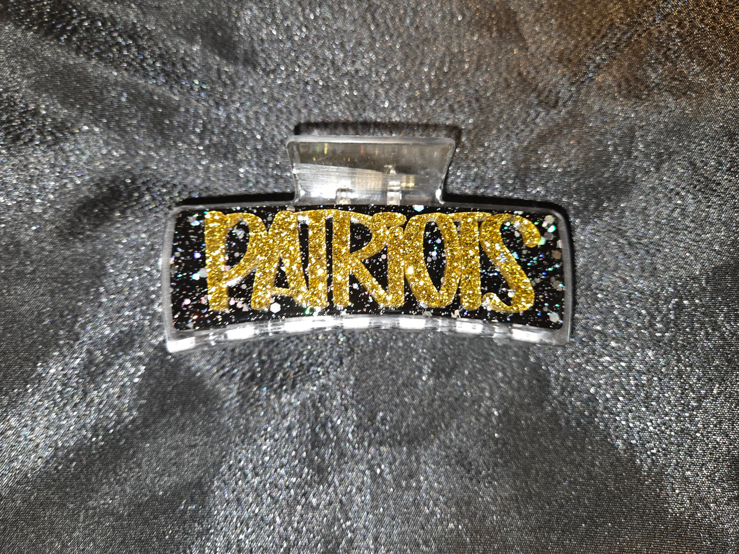 Woodland High School Pioneer Patriots School Spirit Claw Clips