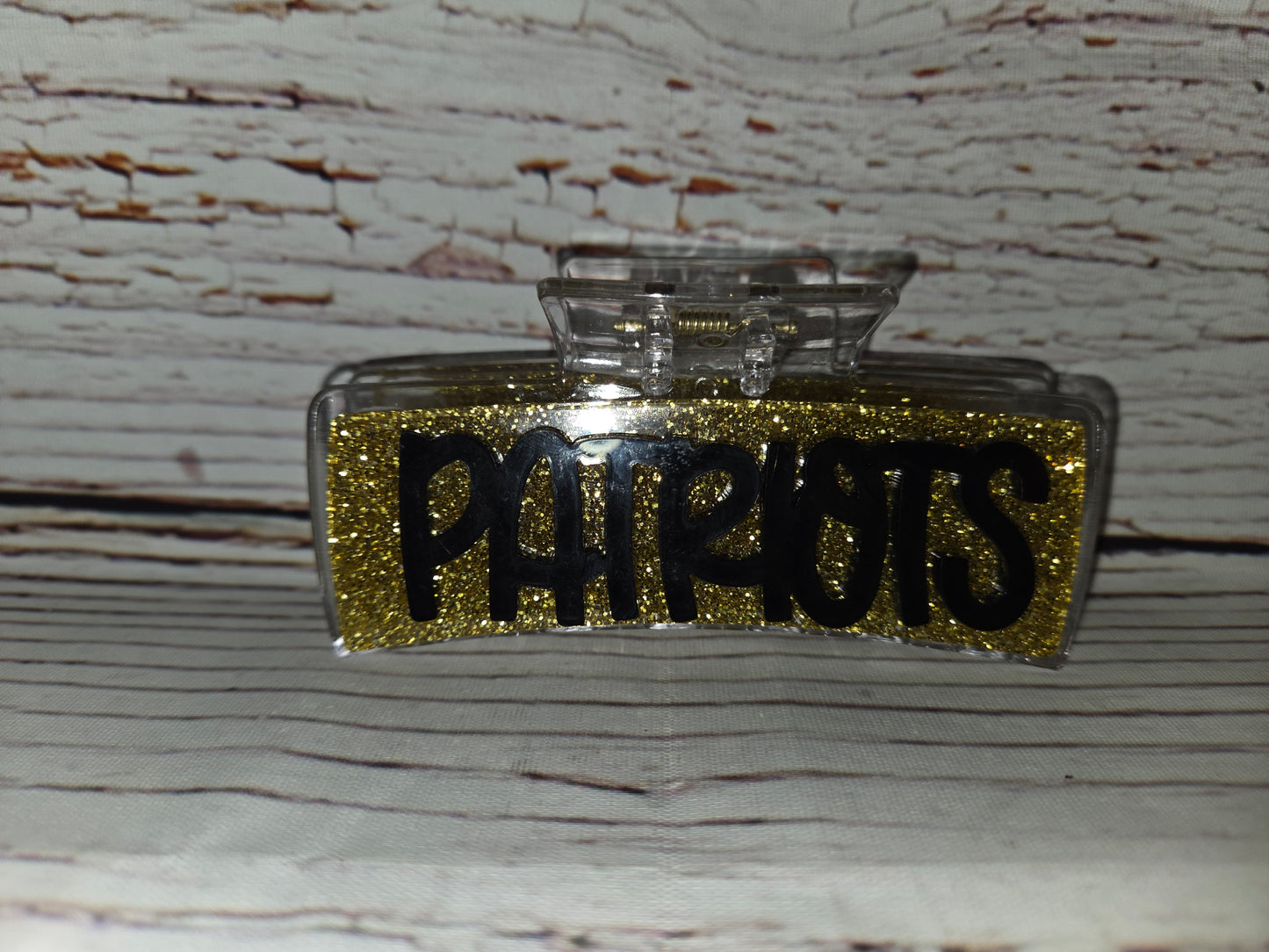 Woodland High School Pioneer Patriots School Spirit Claw Clips