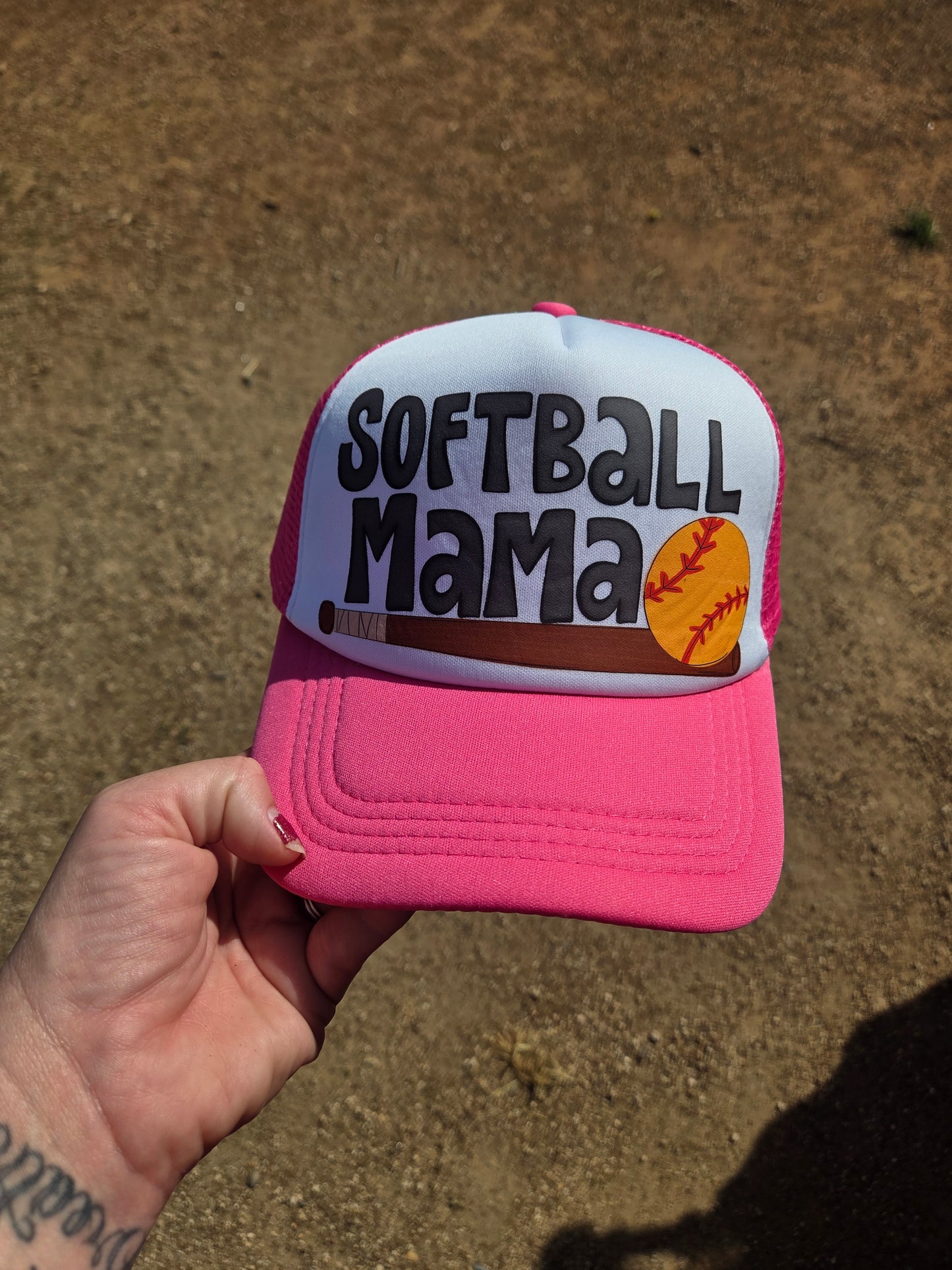 Baseball Graphic Image Trucker Hats
