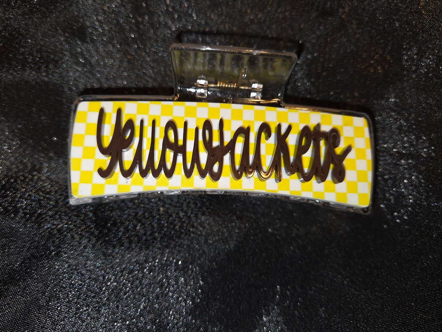 Williams High School Yellowjackets School Spirit Claw Clips