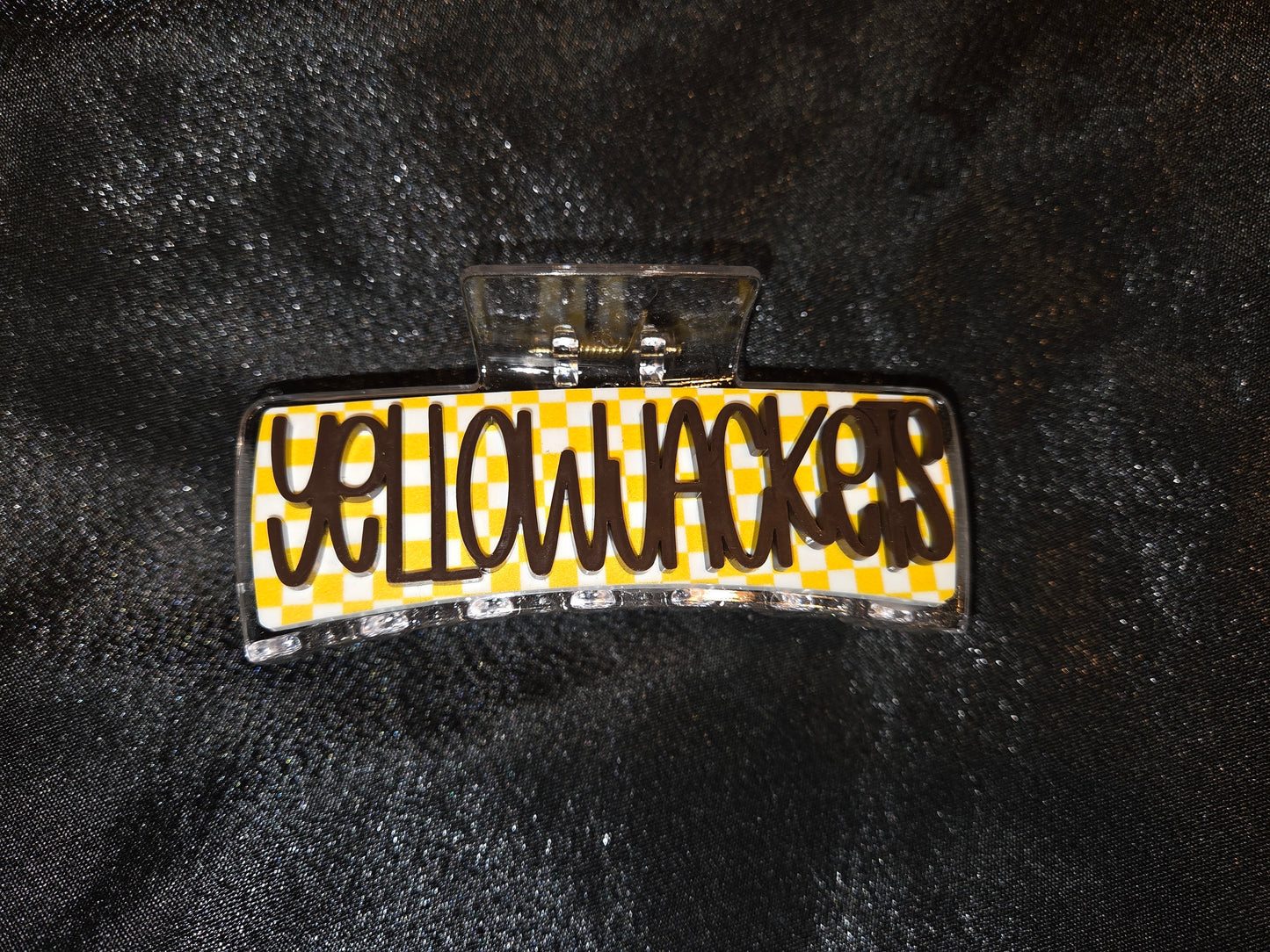 Williams High School Yellowjackets School Spirit Claw Clips