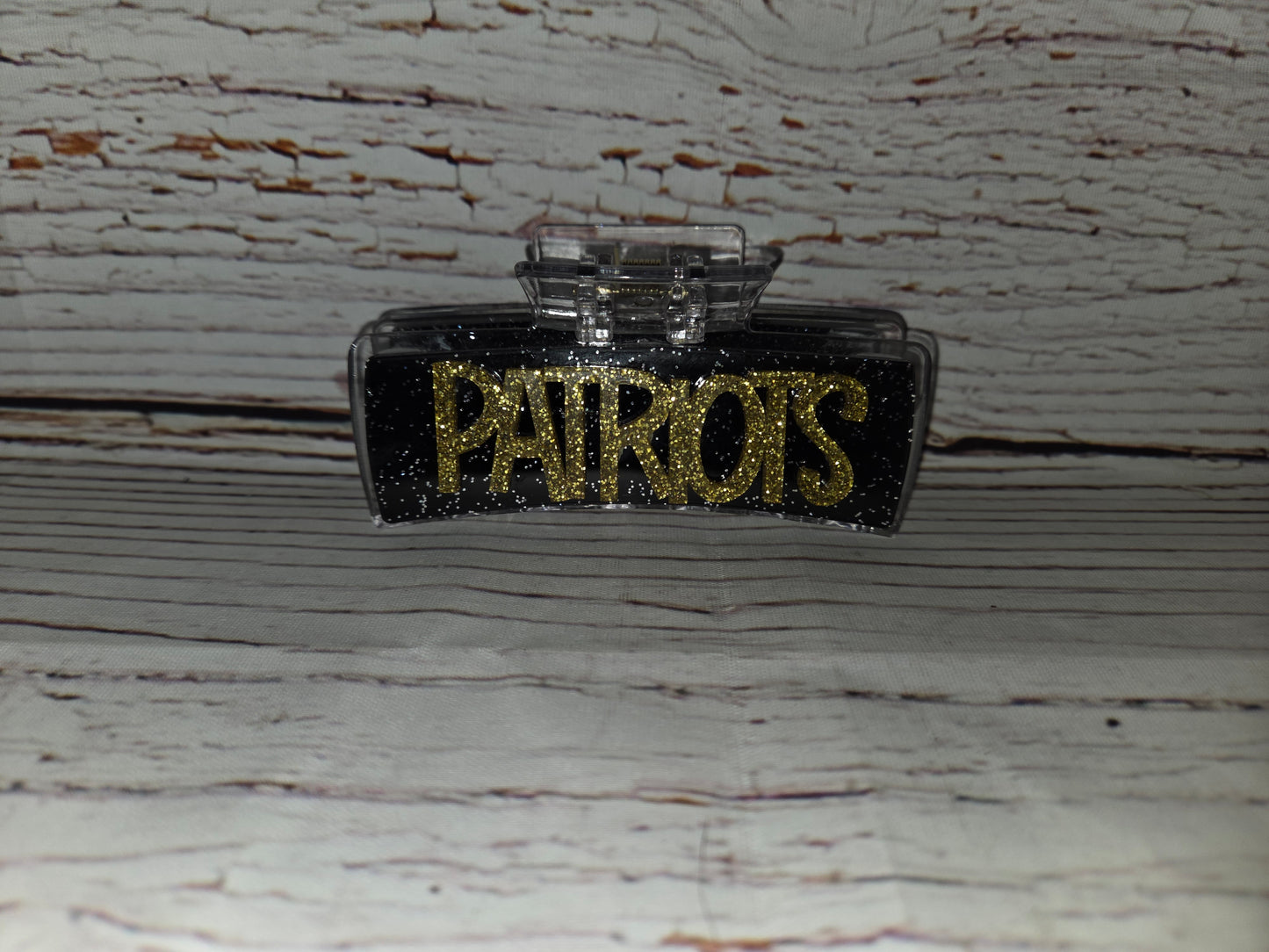 Woodland High School Pioneer Patriots School Spirit Claw Clips